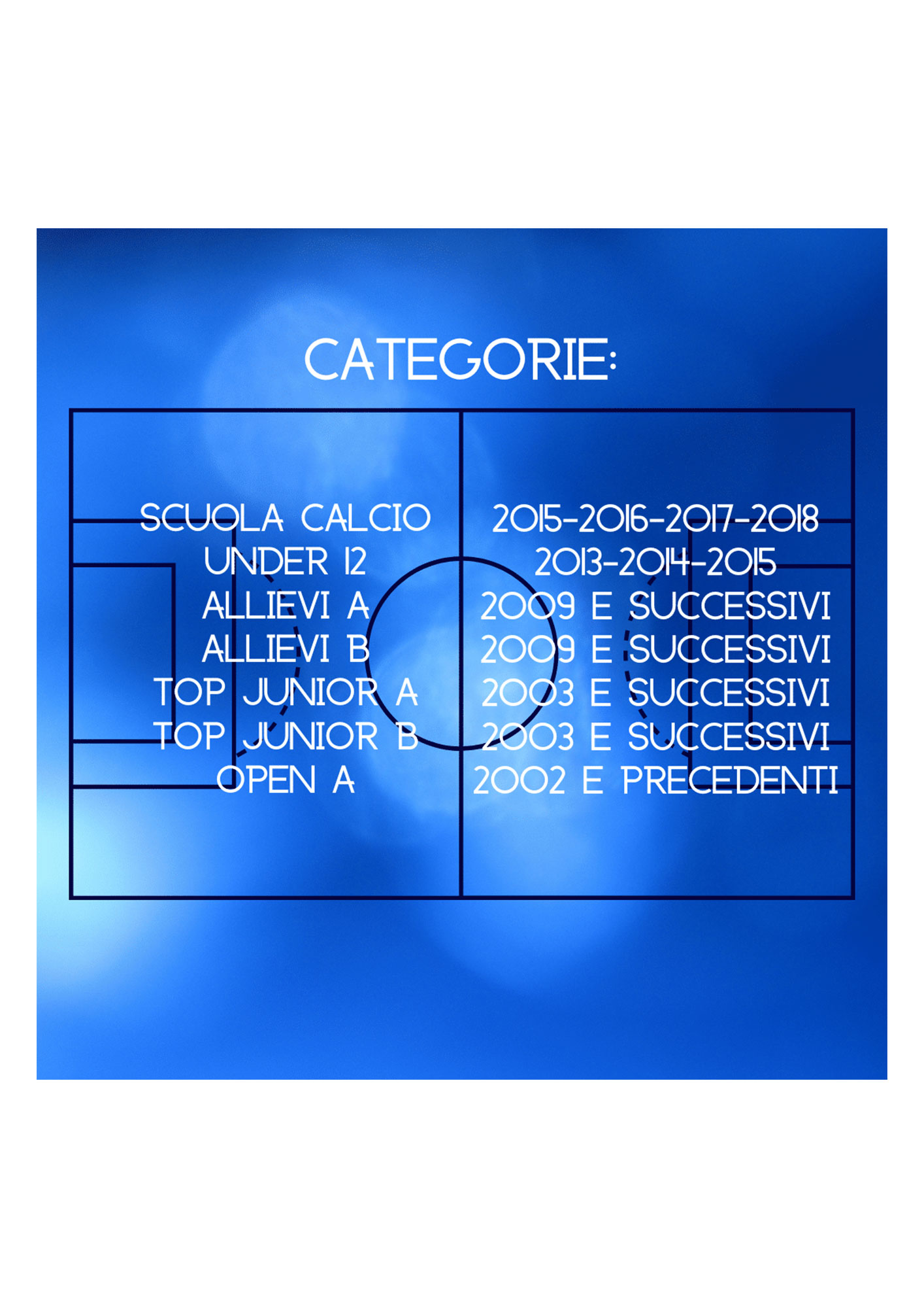 Gso Gussago categorie 2024-2025
