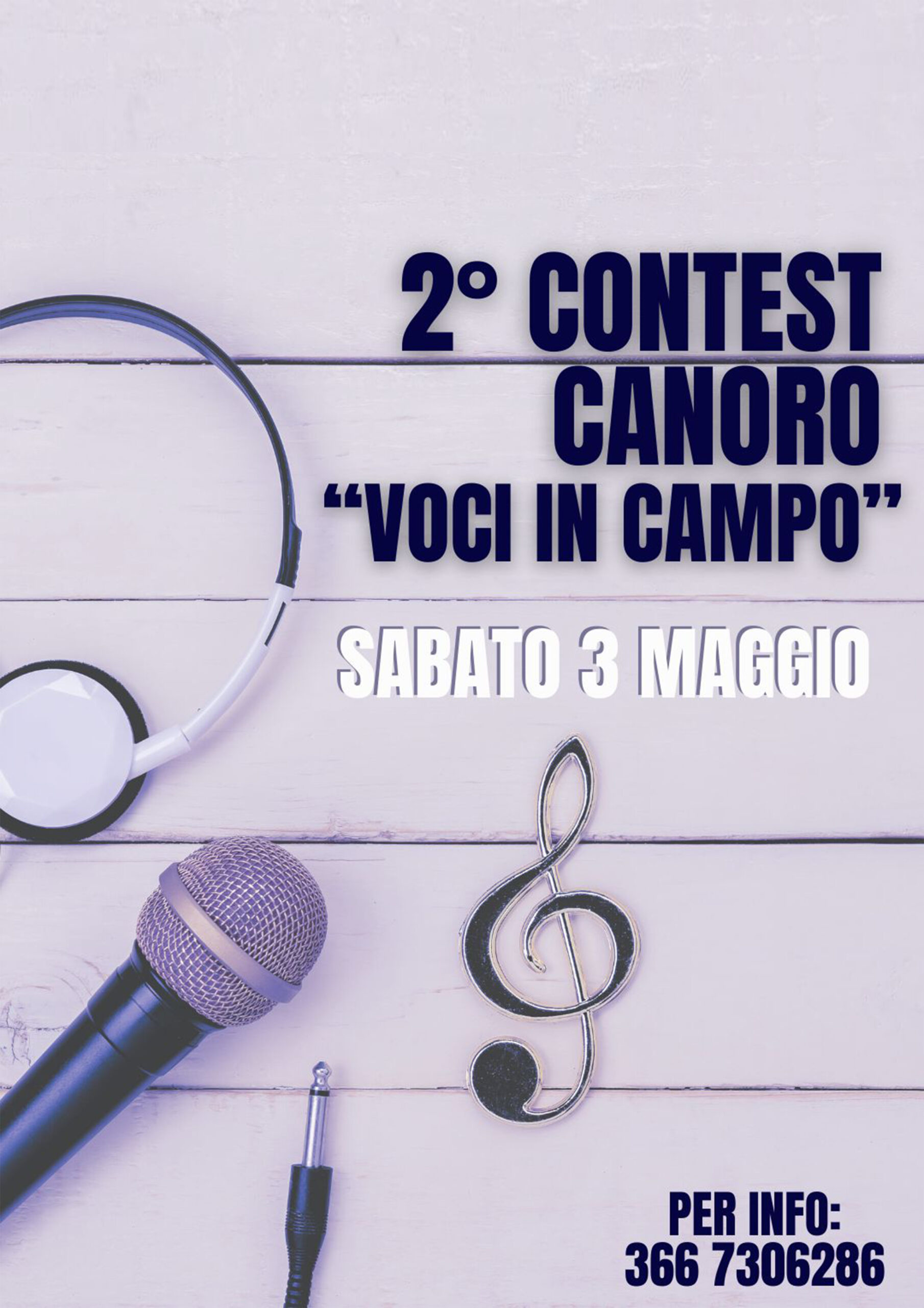 2° contest canoro voci in campo