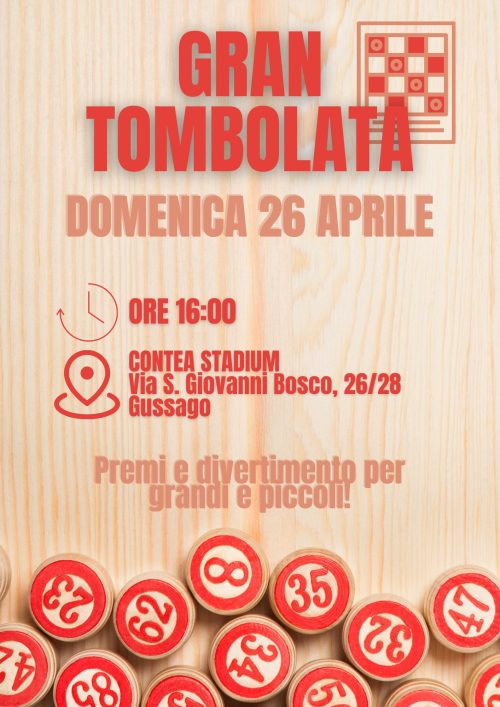 Prima edizione Gran Tombolata